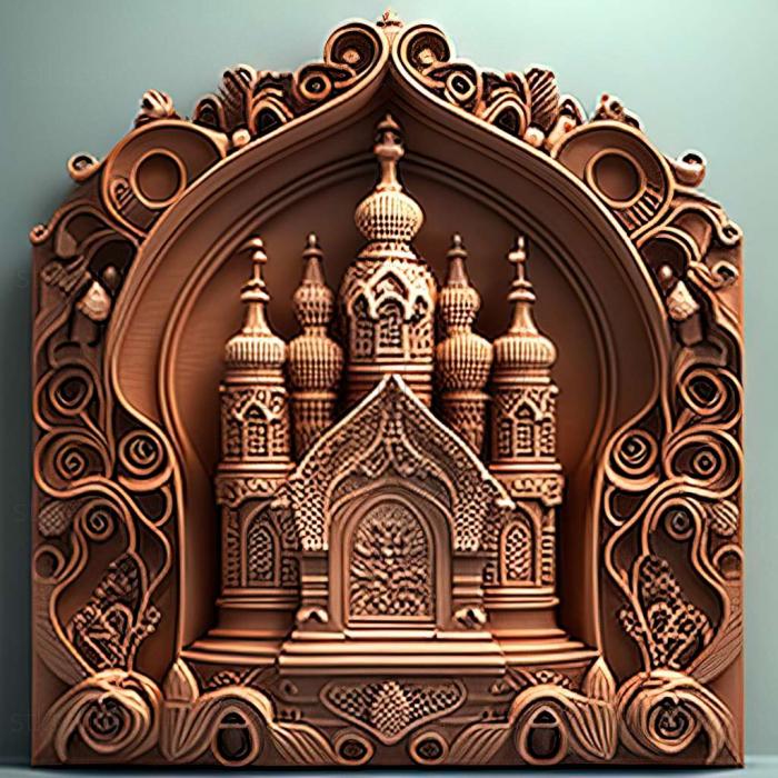 3D model Orthodox Church (STL)